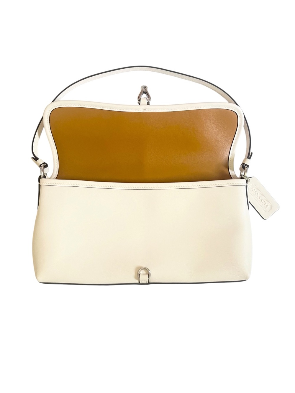 Auth Coach Hamptons Shoulder Bag - Picture 5 of 8